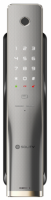 ЭЛЕКТРОННЫЙ ДВЕРНОЙ ЗАМОК SOLITY GP-4000BK DARK SILVER С ОТПЕЧАТКОМ ПАЛЬЦА