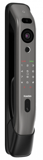 ЭЛЕКТРОННЫЙ ДВЕРНОЙ ЗАМОК С РАСПОЗНАВАНИЕМ ЛИЦА KAADAS K20 PRO MAX ЧЕРНЫЙ